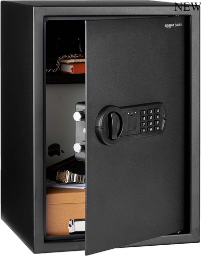 Amazon Basics steel home safe