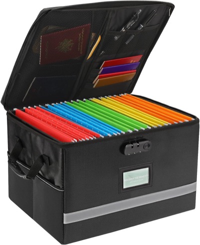 EXLIFBAG Fireproof File Box